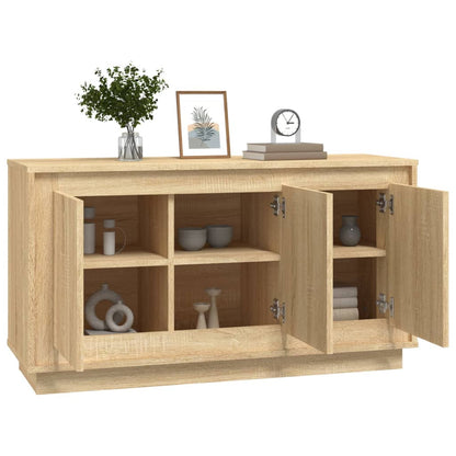 Sideboard Sonoma-Eiche 102x35x55 cm Holzwerkstoff