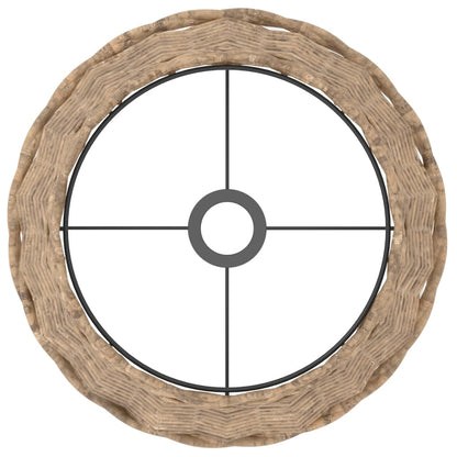 Lampenschirm Braun Ø38x23 cm Korbweide