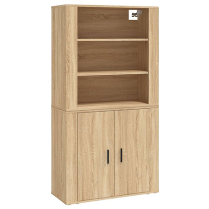 Highboard Sonoma-Eiche Holzwerkstoff