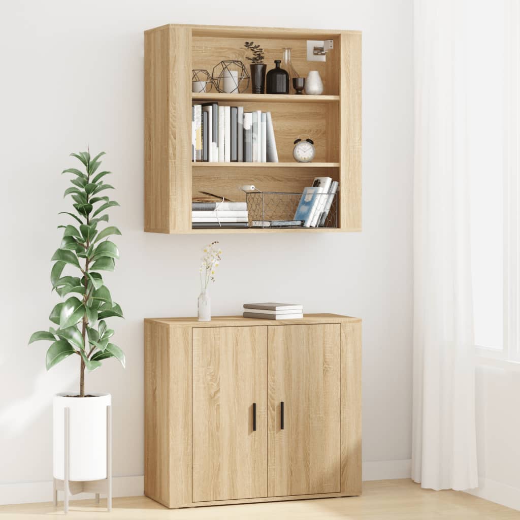 Highboard Sonoma-Eiche Holzwerkstoff