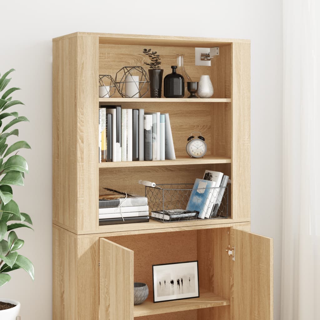 Highboard Sonoma-Eiche Holzwerkstoff