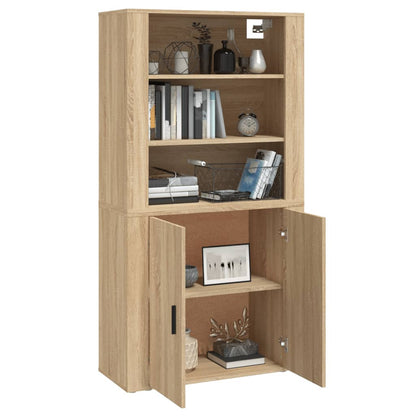 Highboard Sonoma-Eiche Holzwerkstoff