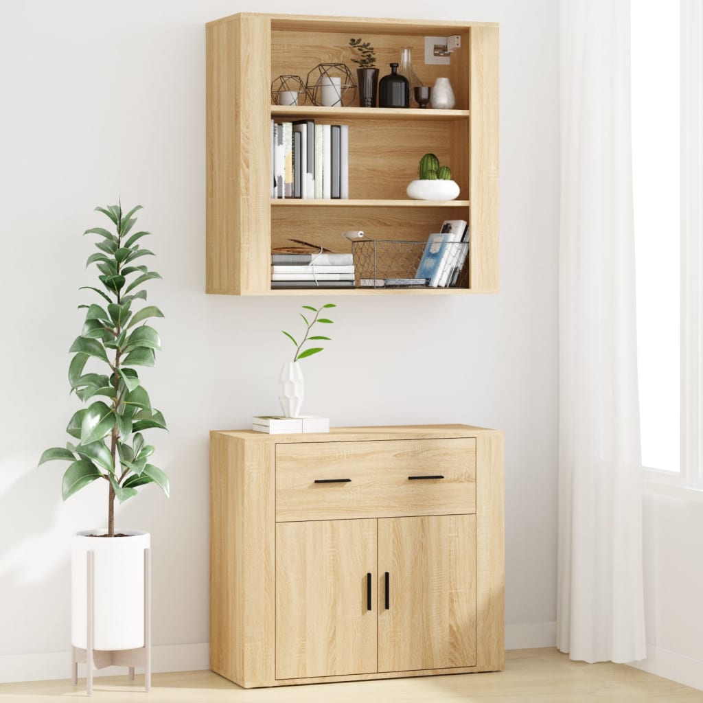 Highboard Sonoma-Eiche Holzwerkstoff