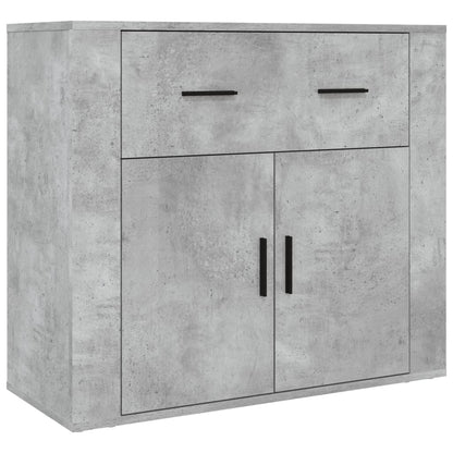 Highboard Betongrau Holzwerkstoff