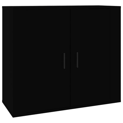 Sideboards 3 Stk. Schwarz Holzwerkstoff