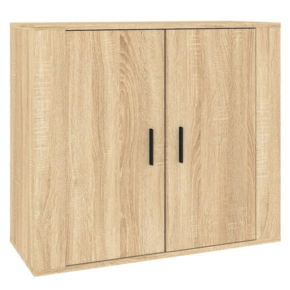 Sideboards 3 Stk. Sonoma-Eiche Holzwerkstoff