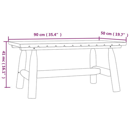 5-tlg. Garten-Lounge-Set Massivholz Fichte