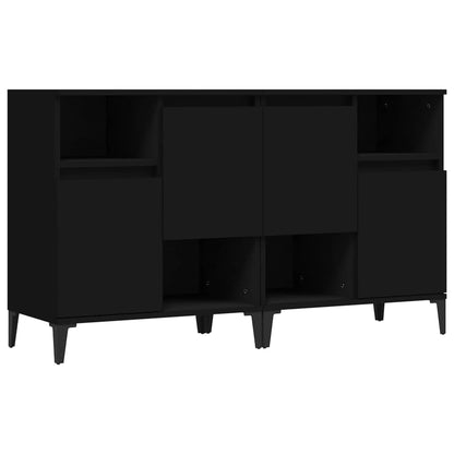 Sideboards 2 Stk. Schwarz 60x35x70 cm Holzwerkstoff