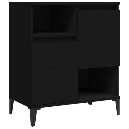 Sideboards 2 Stk. Schwarz 60x35x70 cm Holzwerkstoff