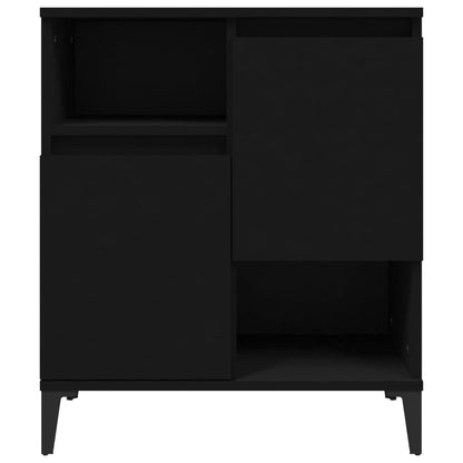 Sideboards 2 Stk. Schwarz 60x35x70 cm Holzwerkstoff