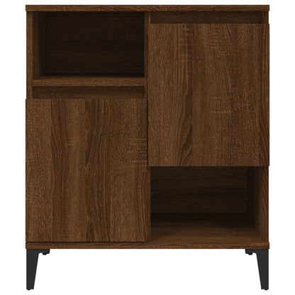 Sideboards 2 Stk. Braun Eichen-Optik 60x35x70 cm Holzwerkstoff