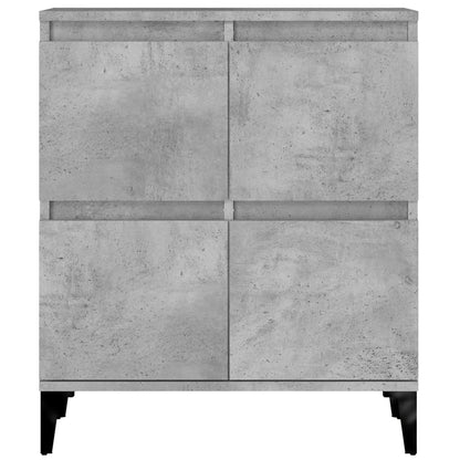 Sideboards 3 Stk. Betongrau 60x35x70 cm Holzwerkstoff