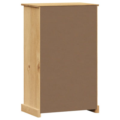 Schuhschrank VIGO 60x35x96 cm Massivholz Kiefer