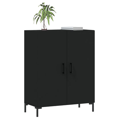 Sideboard Schwarz 69,5x34x90 cm Holzwerkstoff