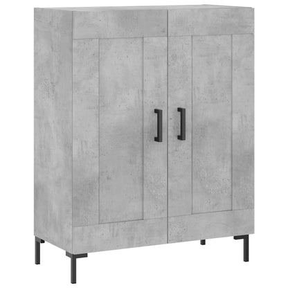 Sideboard Betongrau 69,5x34x90 cm Holzwerkstoff