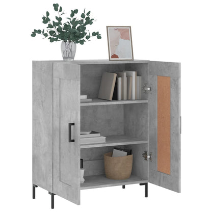 Sideboard Betongrau 69,5x34x90 cm Holzwerkstoff