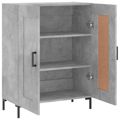 Sideboard Betongrau 69,5x34x90 cm Holzwerkstoff