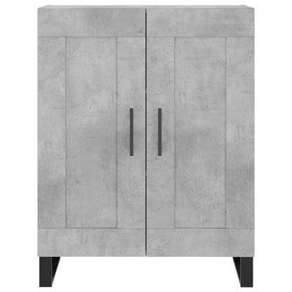 Sideboard Betongrau 69,5x34x90 cm Holzwerkstoff