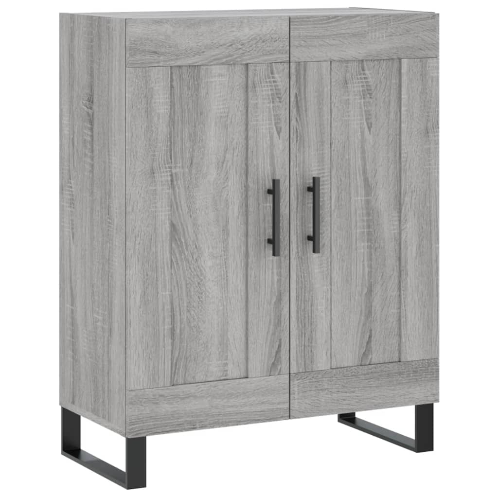 Sideboard Grau Sonoma 69,5x34x90 cm Holzwerkstoff