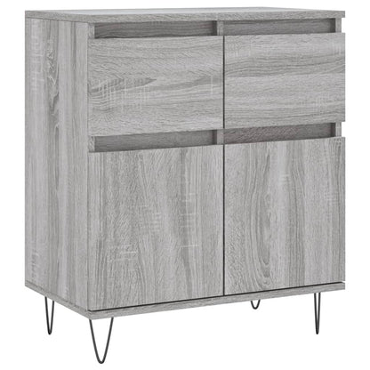 Sideboard Grau Sonoma 60x35x70 cm Holzwerkstoff