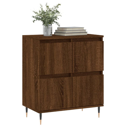 Sideboard Braun Eichen-Optik 60x35x70 cm Holzwerkstoff