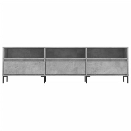 TV-Schrank Betongrau 150x30x44,5 cm Holzwerkstoff