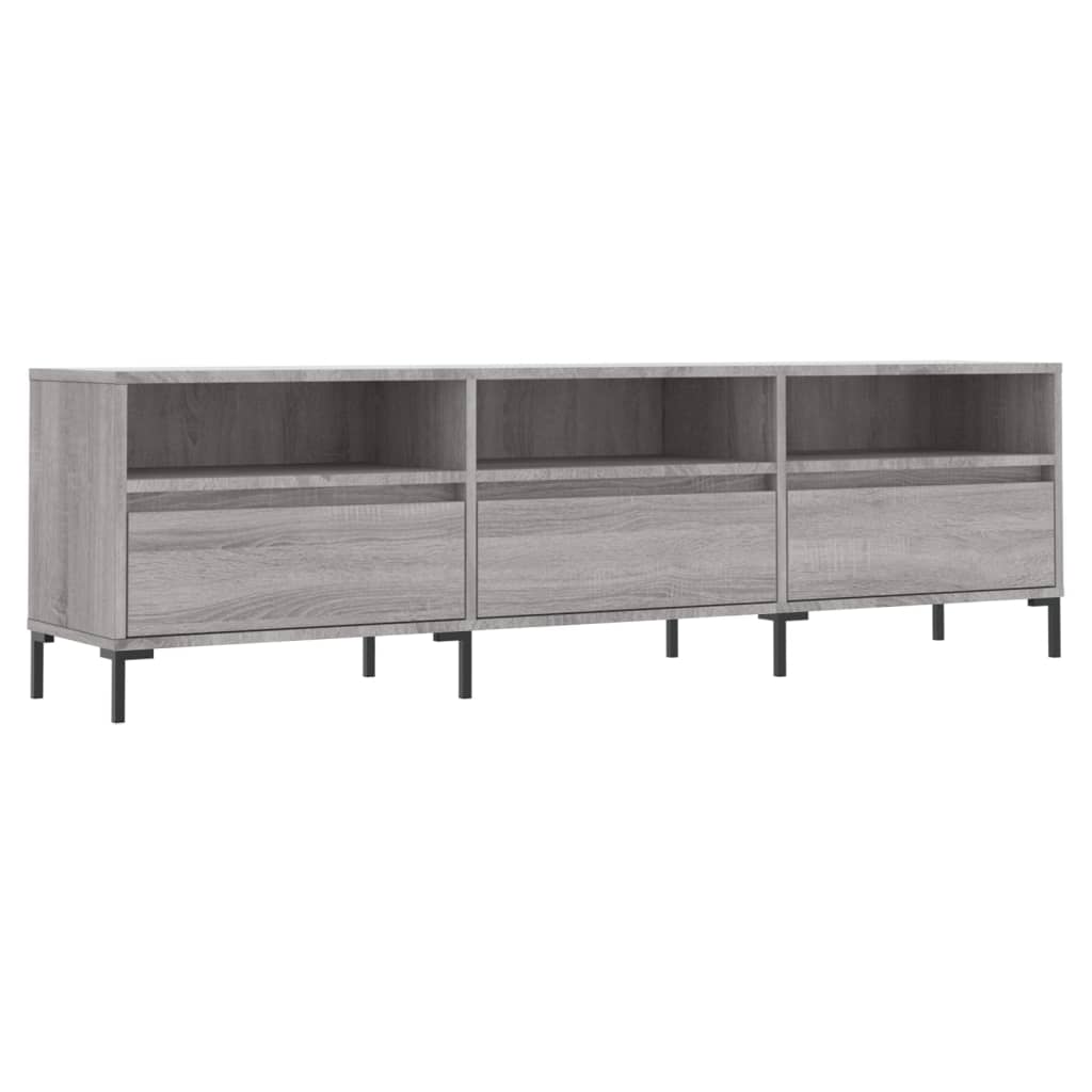 TV-Schrank Grau Sonoma 150x30x44,5 cm Holzwerkstoff