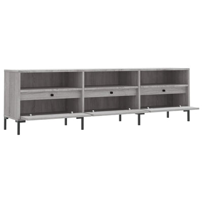 TV-Schrank Grau Sonoma 150x30x44,5 cm Holzwerkstoff