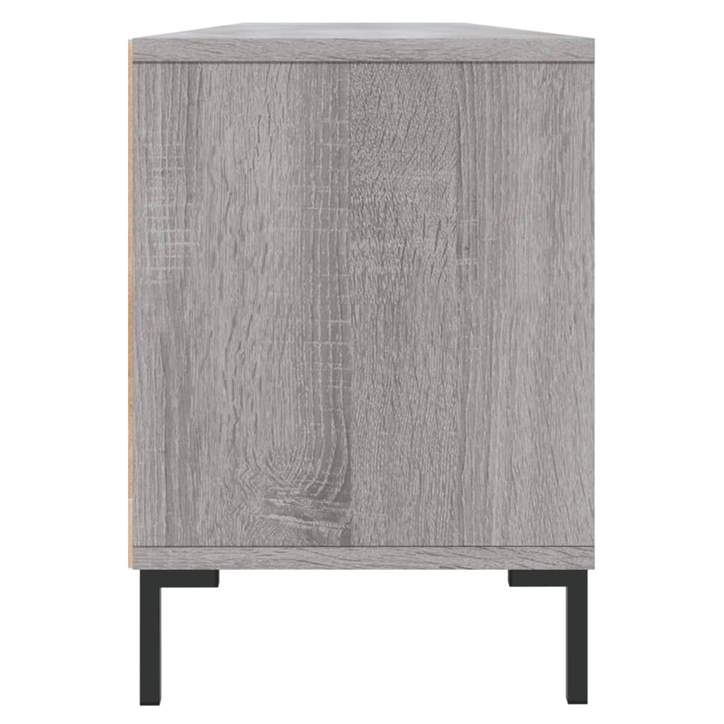 TV-Schrank Grau Sonoma 150x30x44,5 cm Holzwerkstoff