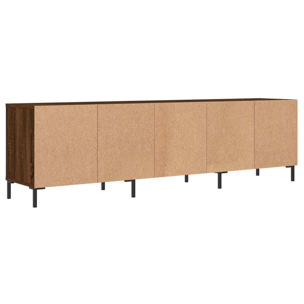 TV-Schrank Braun Eichen-Optik 150x30x44,5 cm Holzwerkstoff