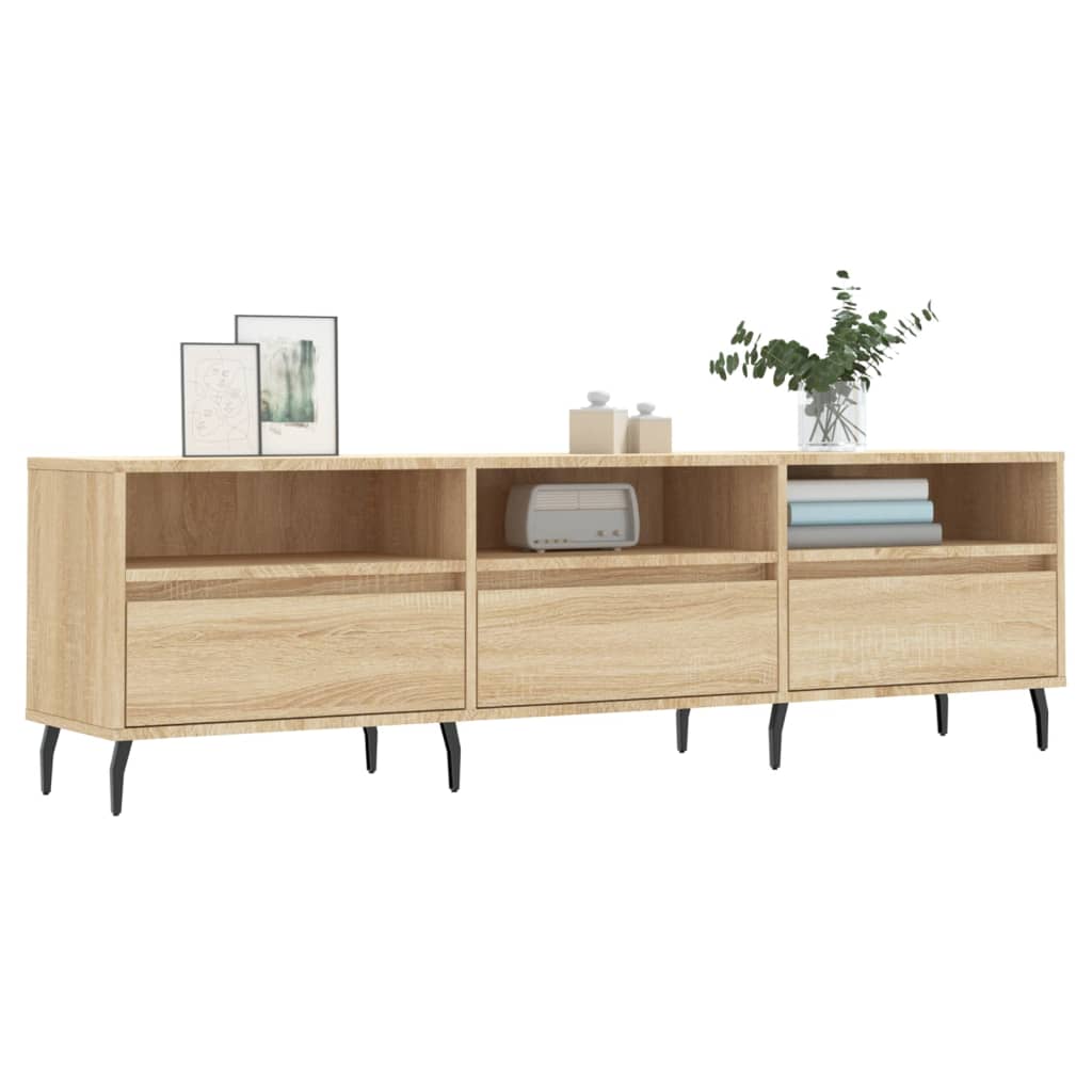 TV-Schrank Sonoma-Eiche 150x30x44,5 cm Holzwerkstoff