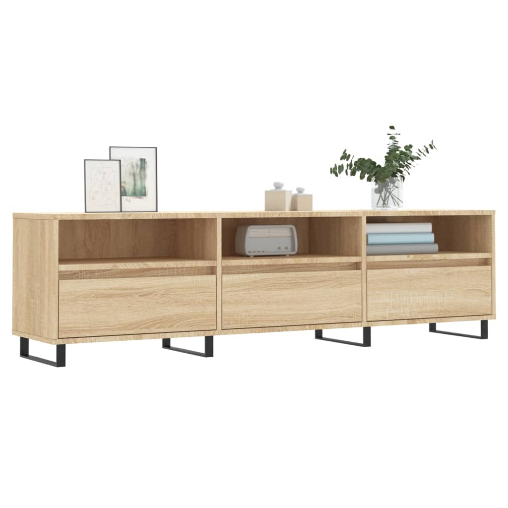 TV-Schrank Sonoma-Eiche 150x30x44,5 cm Holzwerkstoff