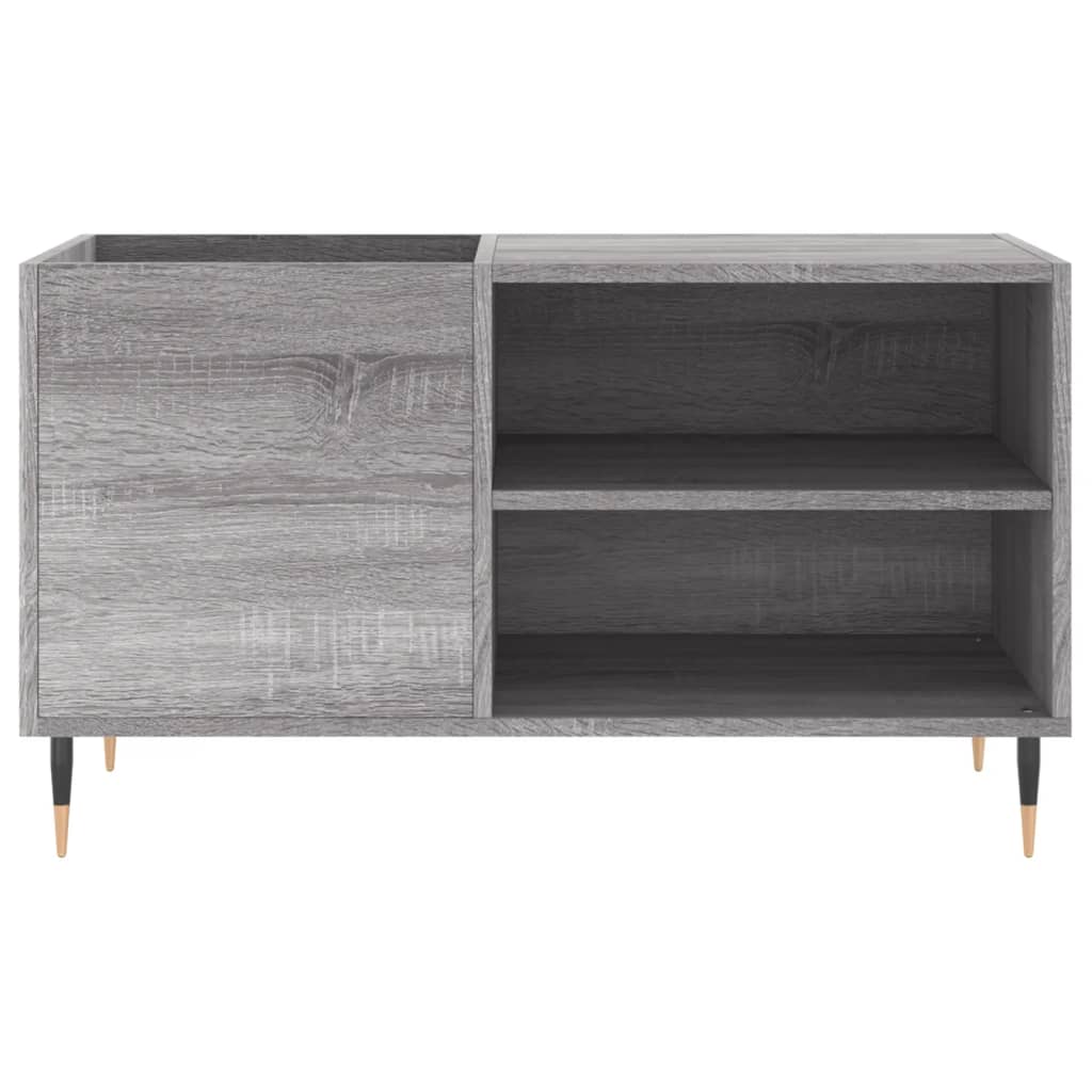 Plattenschrank Grau Sonoma 85x38x48 cm Holzwerkstoff