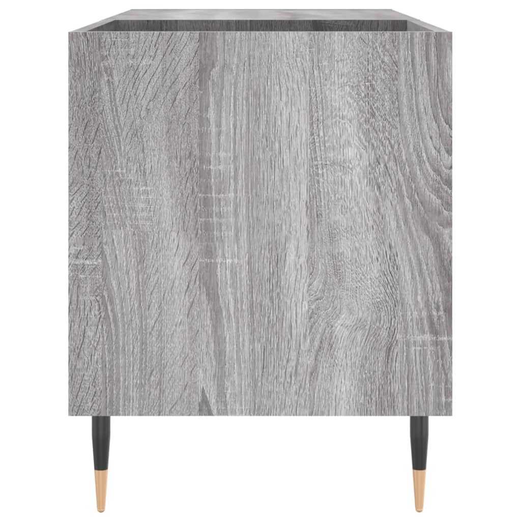 Plattenschrank Grau Sonoma 85x38x48 cm Holzwerkstoff