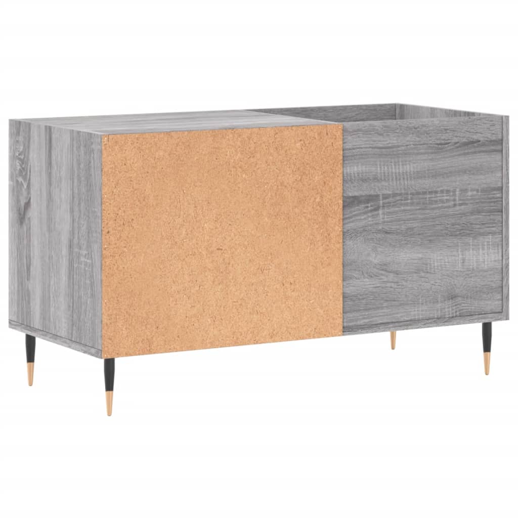 Plattenschrank Grau Sonoma 85x38x48 cm Holzwerkstoff