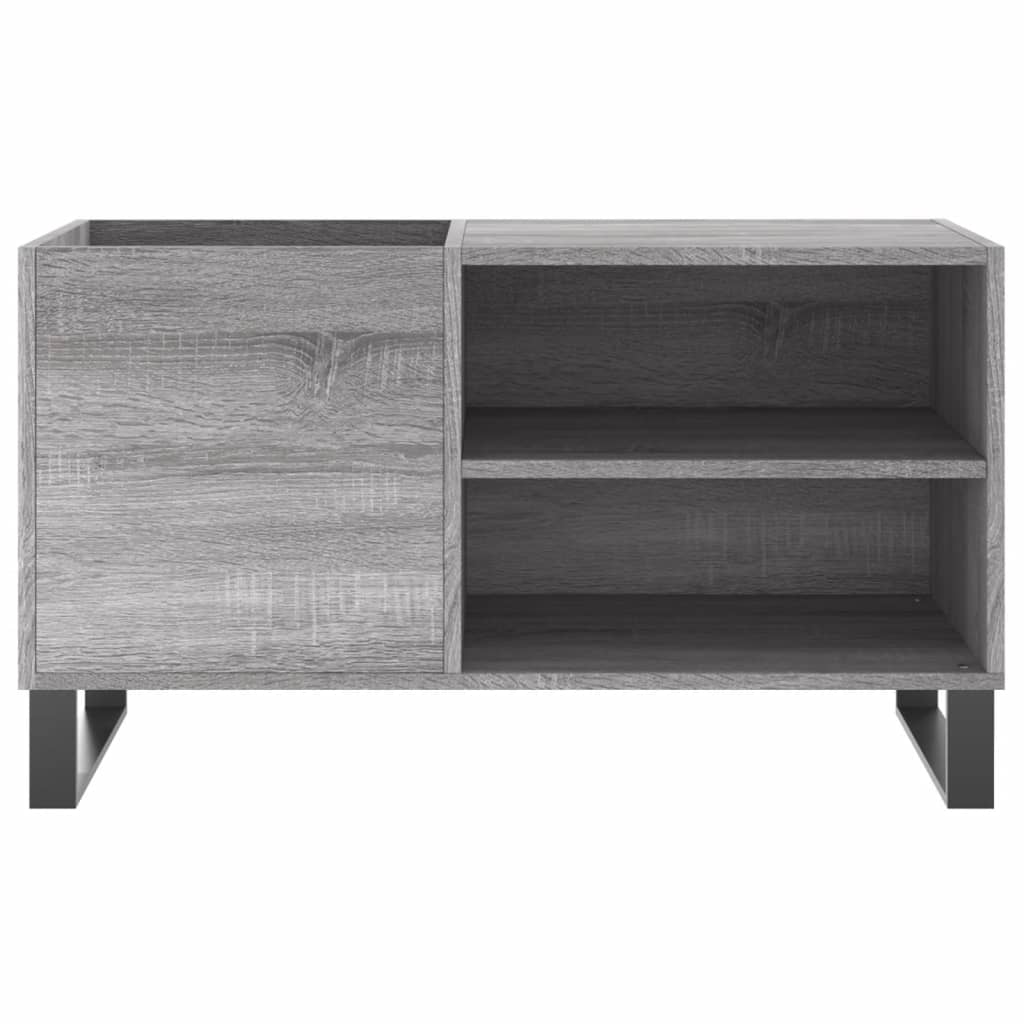 Plattenschrank Grau Sonoma 85x38x48 cm Holzwerkstoff