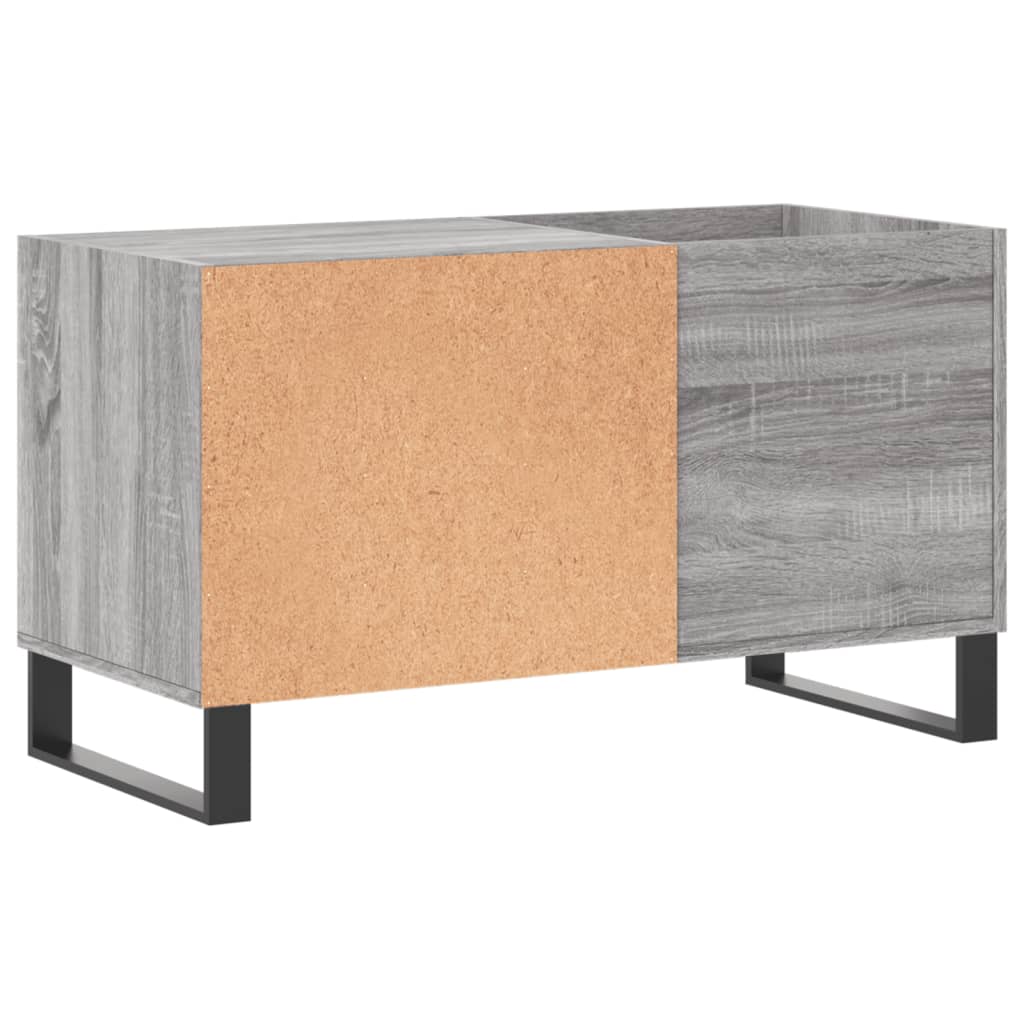 Plattenschrank Grau Sonoma 85x38x48 cm Holzwerkstoff