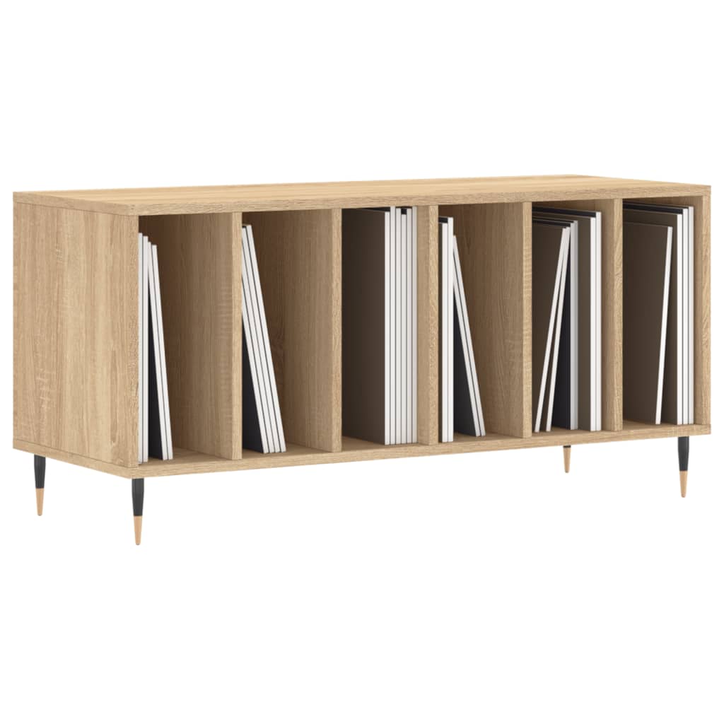 Plattenschrank Sonoma-Eiche 100x38x48 cm Holzwerkstoff