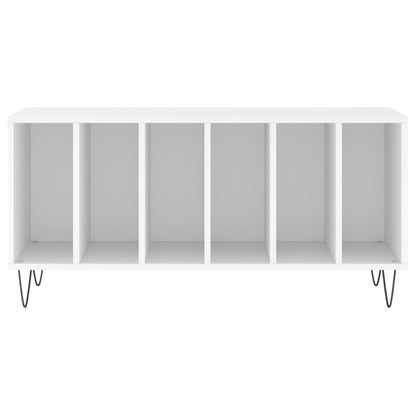 Plattenschrank Weiß 100x38x48 cm Holzwerkstoff