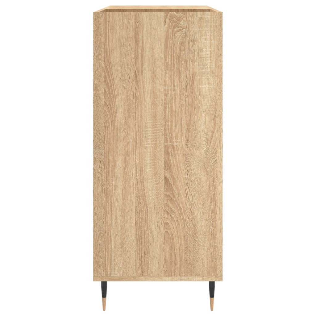 Plattenschrank Sonoma-Eiche 84,5x38x89 cm Holzwerkstoff