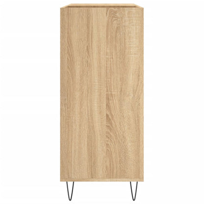 Plattenschrank Sonoma-Eiche 84,5x38x89 cm Holzwerkstoff