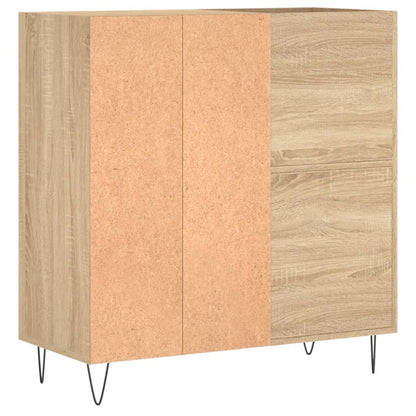 Plattenschrank Sonoma-Eiche 84,5x38x89 cm Holzwerkstoff