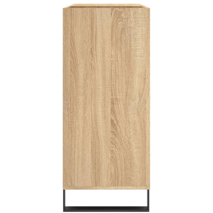 Plattenschrank Sonoma-Eiche 84,5x38x89 cm Holzwerkstoff