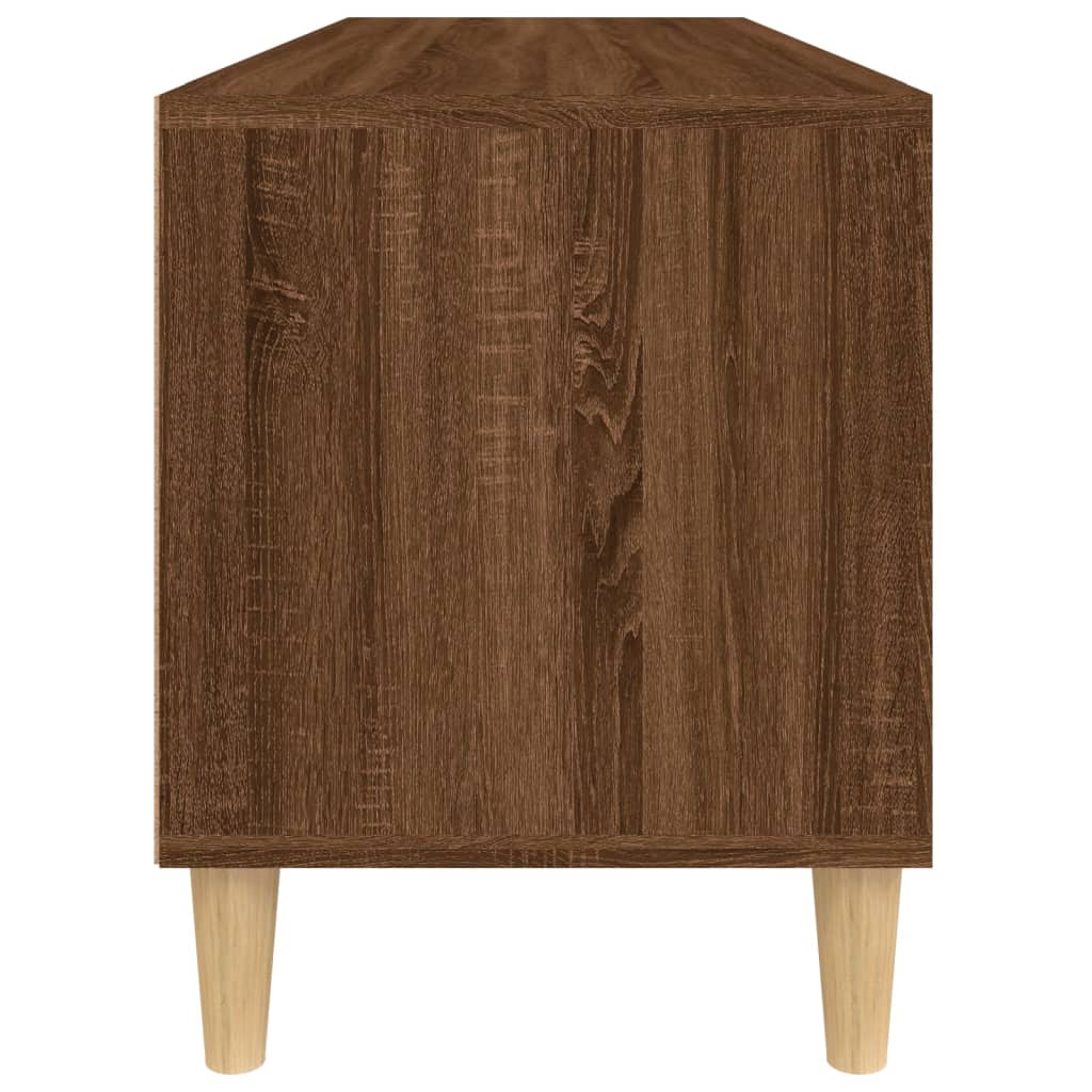 TV-Schrank Braun Eichen-Optik 100x34,5x44,5 cm Holzwerkstoff