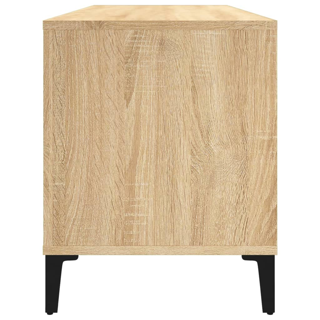 Plattenschrank Sonoma-Eiche 100x38x48 cm Holzwerkstoff