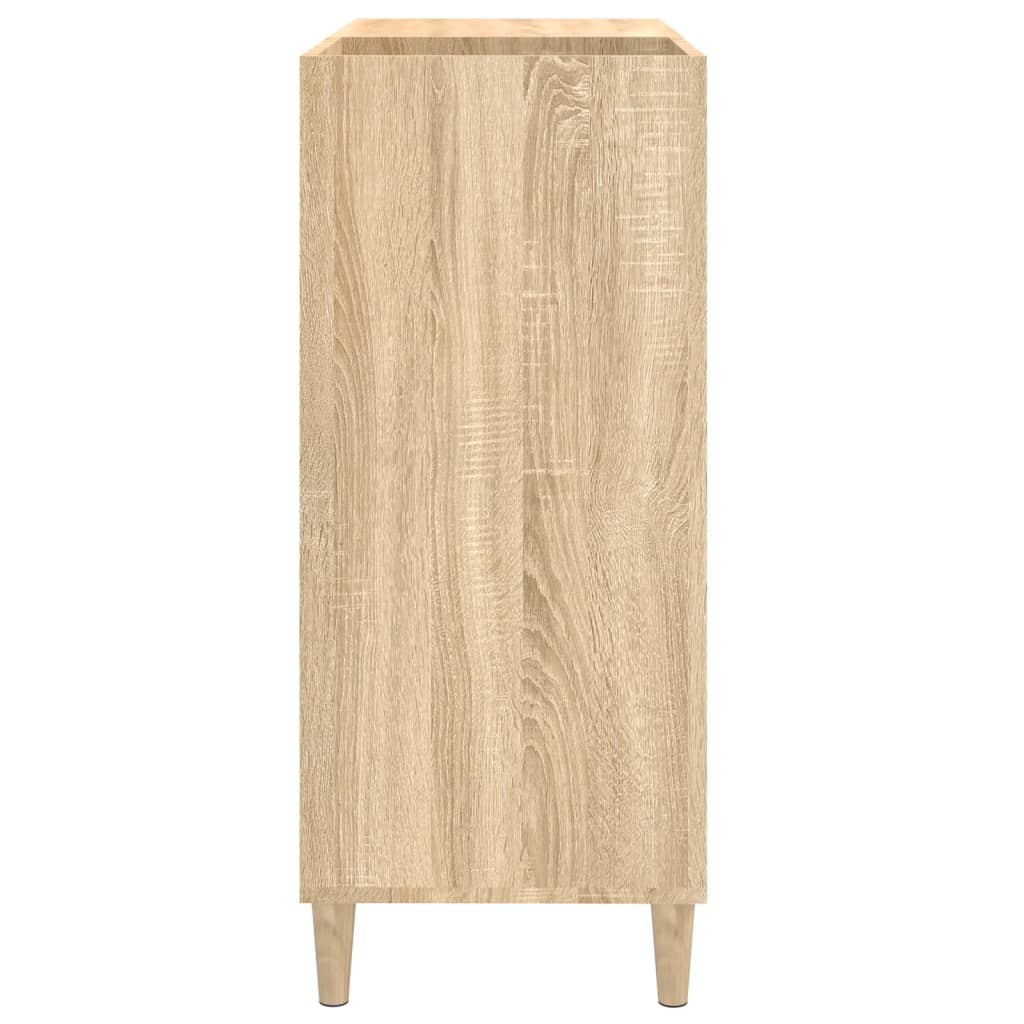 Plattenschrank Sonoma-Eiche 84,5x38x89 cm Holzwerkstoff