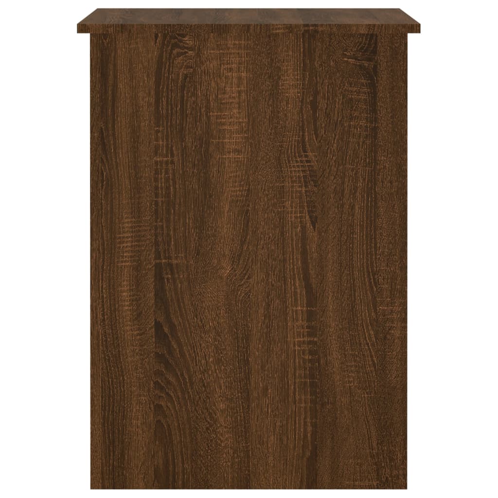 Schreibtisch Braun Eichen-Optik 100x55x75 cm Holzwerkstoff