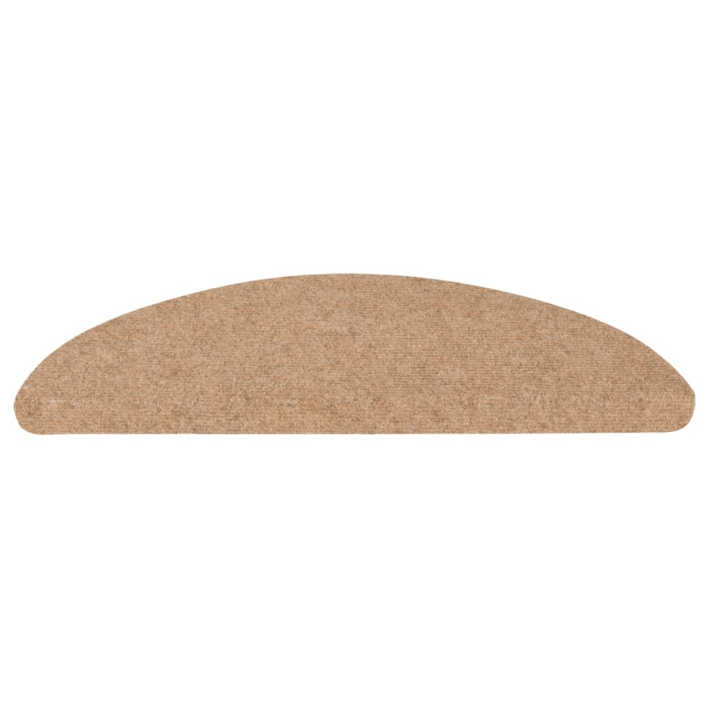 Stufenmatten Selbstklebend 10 Stk. Beige 56x17x3 cm