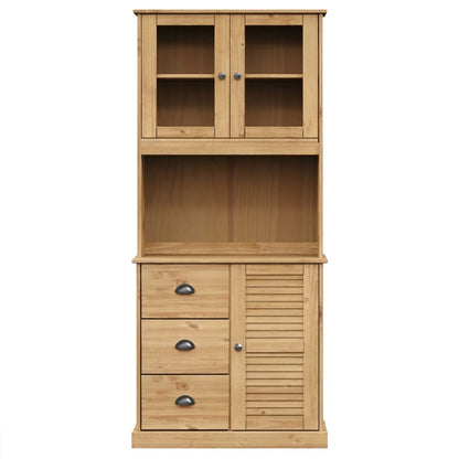 Highboard VIGO 78x40x175 cm Massivholz Kiefer