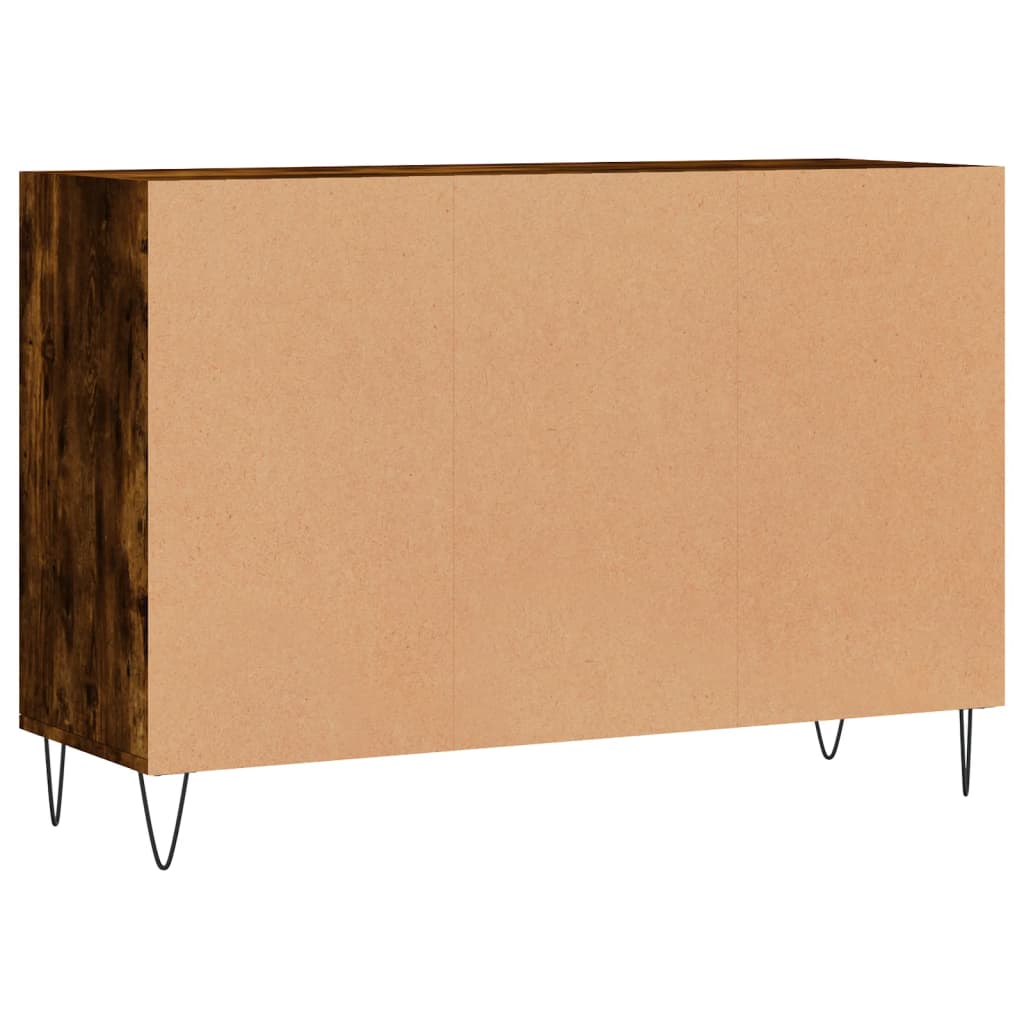 Sideboard Räuchereiche 103,5x35x70 cm Holzwerkstoff